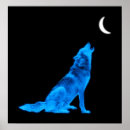 Search for blue wolf posters Moon