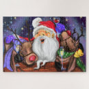 Search for funny christmas puzzles Santa