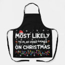 Search for gamer aprons Merry christmas