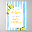Search for blue and yellow stripe posters Bride