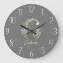Search for letter clocks Elegant