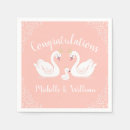 Search for swan napkins Pastel