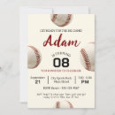 Search for vintage baseball invitations All star party