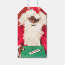 Search for black santa gift tags African