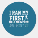 Search for marathon stickers Funny running