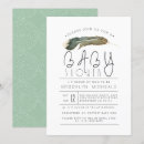 Search for feather baby shower invitations For her