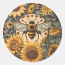 Search for vintage sunflower stickers Elegant