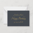 Search for birthday note cards Gold