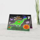 Search for dinosaur halloween cards Cute