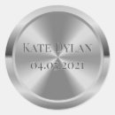 Search for metallic silver stickers Luxury