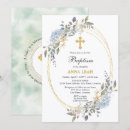 Search for boho floral christening invitations Boy