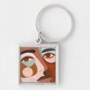 Search for woman face key rings Feminism