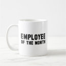 Search for employee of the month mugs Work
