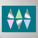 Search for geometric triangles posters Modern
