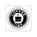 Search for coffee cup rubber stamps Simple