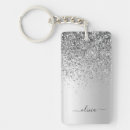 Search for sparkling rectangular key rings Glitter