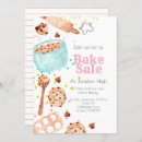 Search for sale invitations School bake sale