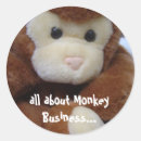 Search for monkey business stickers Funny