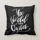Search for world traveler cushions Black and white
