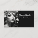 Search for portrait artist business cards Makeup