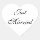 Search for just married stickers Bride