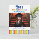 Search for kindergarten graduation announcement cards Colourful