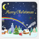 Search for winter moon stickers Santa claus