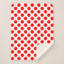 Search for red polka dot blankets Modern
