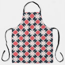 Search for mosaic pattern aprons Black