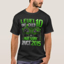 Search for 10 year old tshirts Level