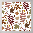 Search for botanical pattern posters Fall