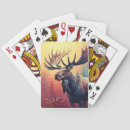Search for moose playing cards Wildlife
