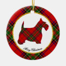 Search for scottie dog christmas tree decorations Plaid