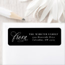 Search for black graduation return address labels Simple