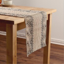 Search for burlap table runners Rustic