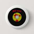 Search for records badges Retro vinyl record