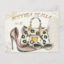 Search for high heel shoes postcards Europe