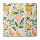 Search for orange fruit tiles Illustration