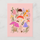 Search for fungus vertical postcards Nature