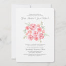 Search for rose engagement party invitations Simple