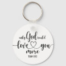 Search for god loves you key rings Christian