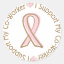 Search for support ribbon stickers Pink