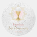 Search for girl first communion stickers Catholic