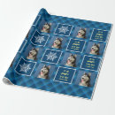 Search for husky christmas wrapping paper Snowflakes