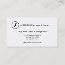 Search for footwear business cards Store