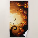 Search for halloween beach towels Pumpkin