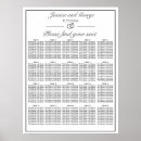 Search for 20 table wedding seating charts Simple