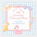 Search for turning 3 stickers Girl