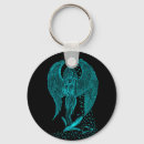 Search for black angel key rings Heart