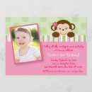 Search for mod monkey invitations Pink